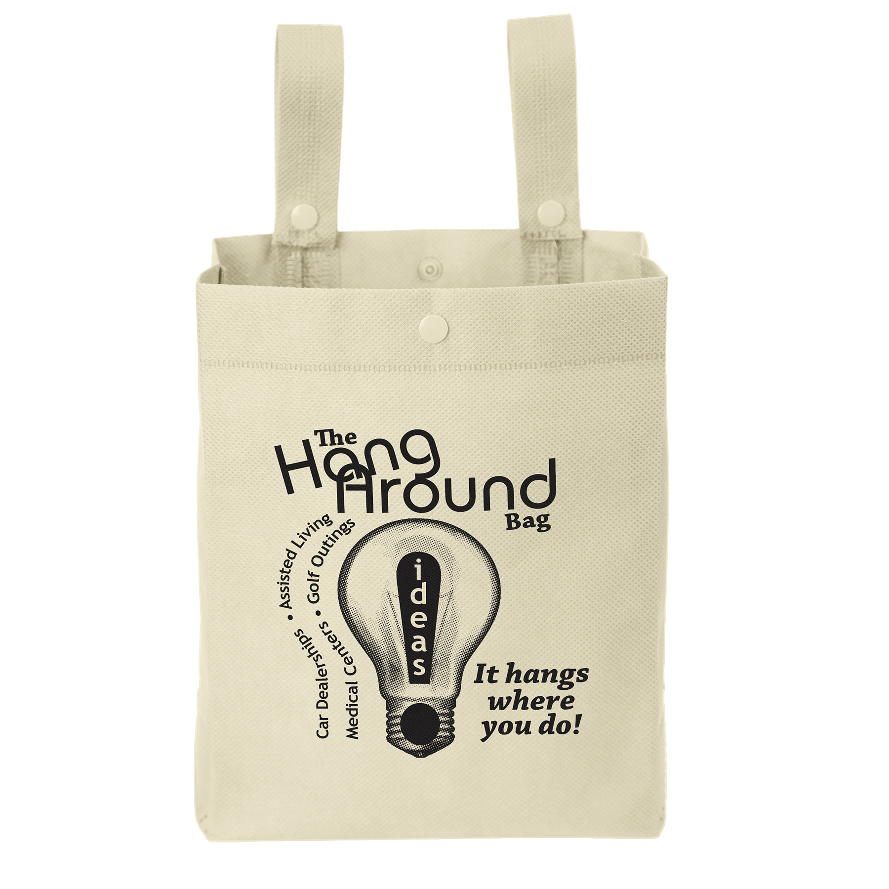 Hang Around™ - Non-Woven Bag - Screen Print
