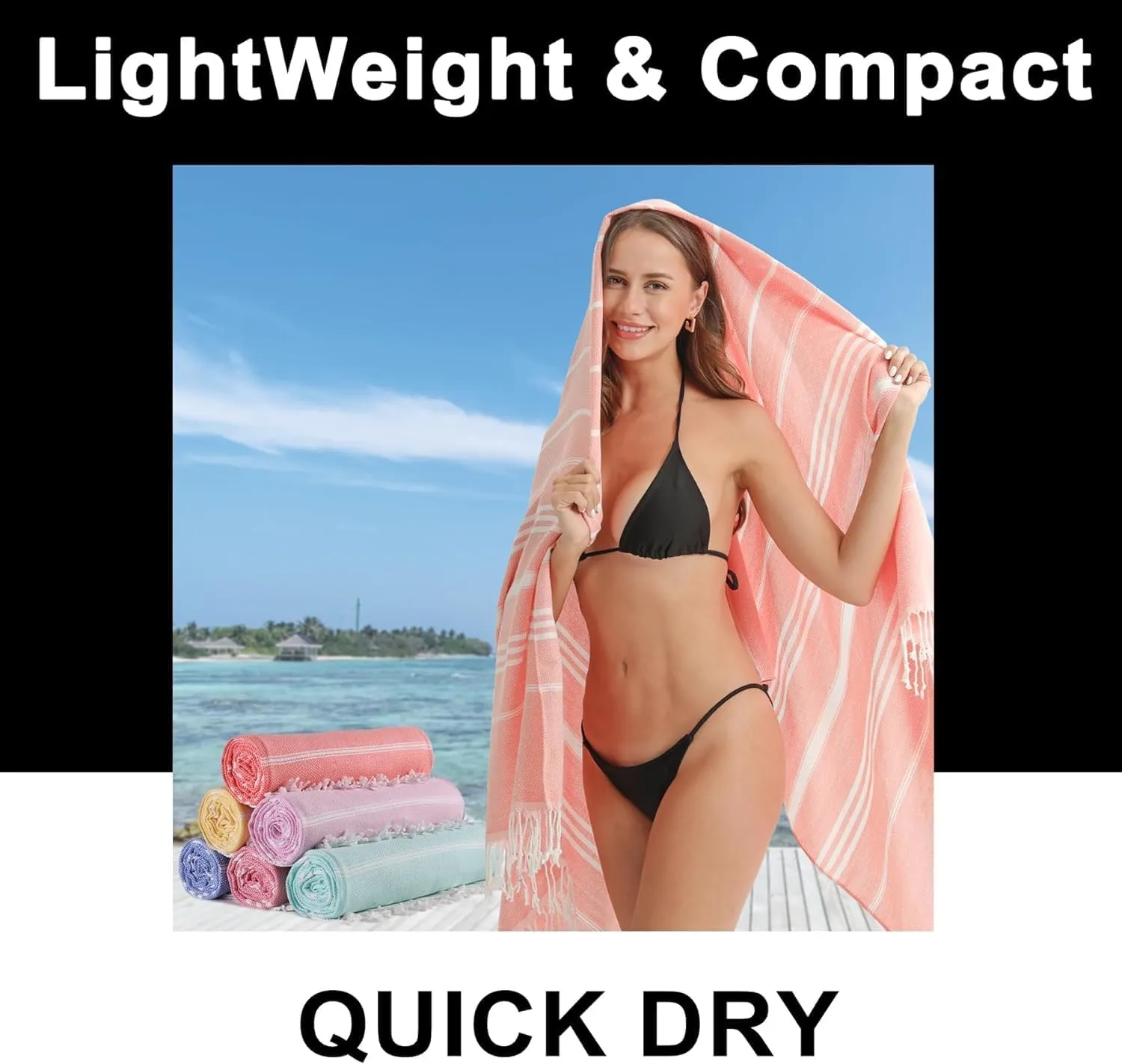 Oversized Bath Pool Swim Towel 5