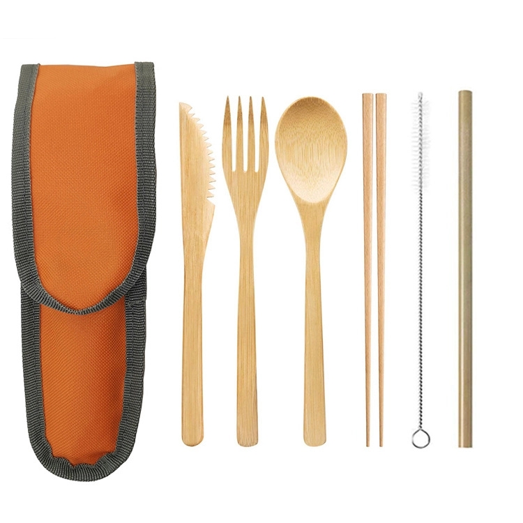 Bamboo Cutlery Set 5