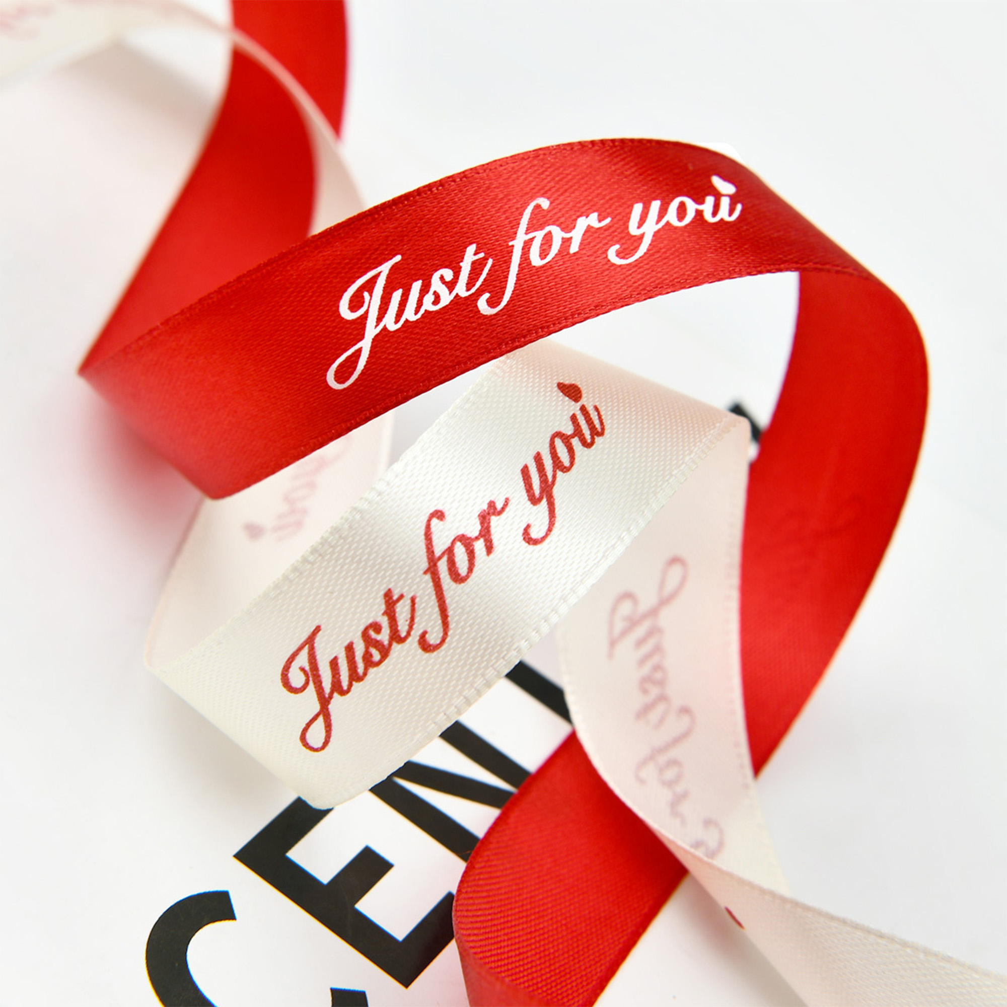 100 Yards 4/5" Wide Custom Polyester Ribbon 2