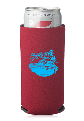 Collapsible Slim Can Coolers, custom koozie with logo imprint 16