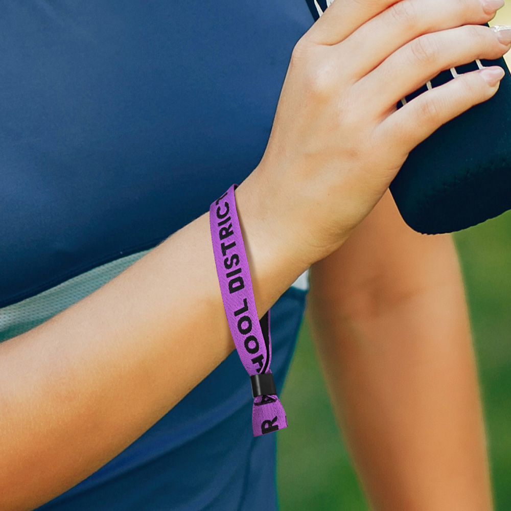 Custom Woven Event Wristband 1