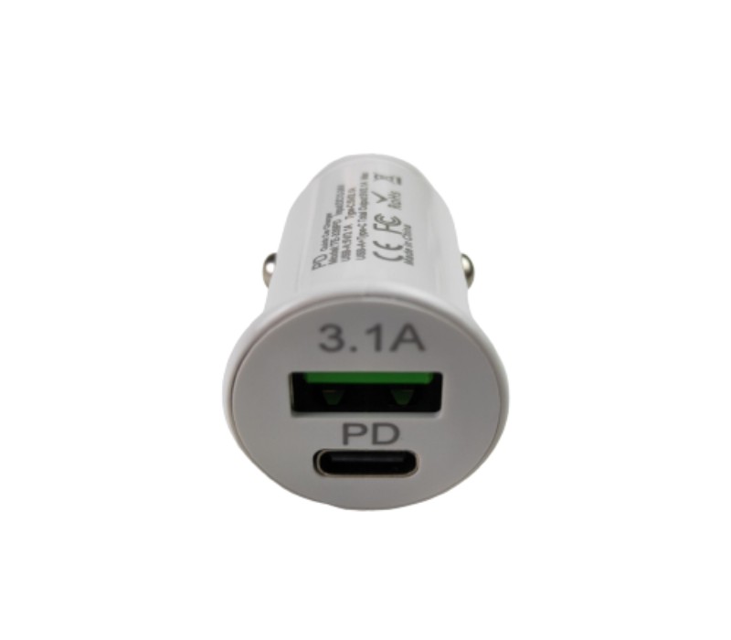 Dual Port Type-C USB Car Charger 4