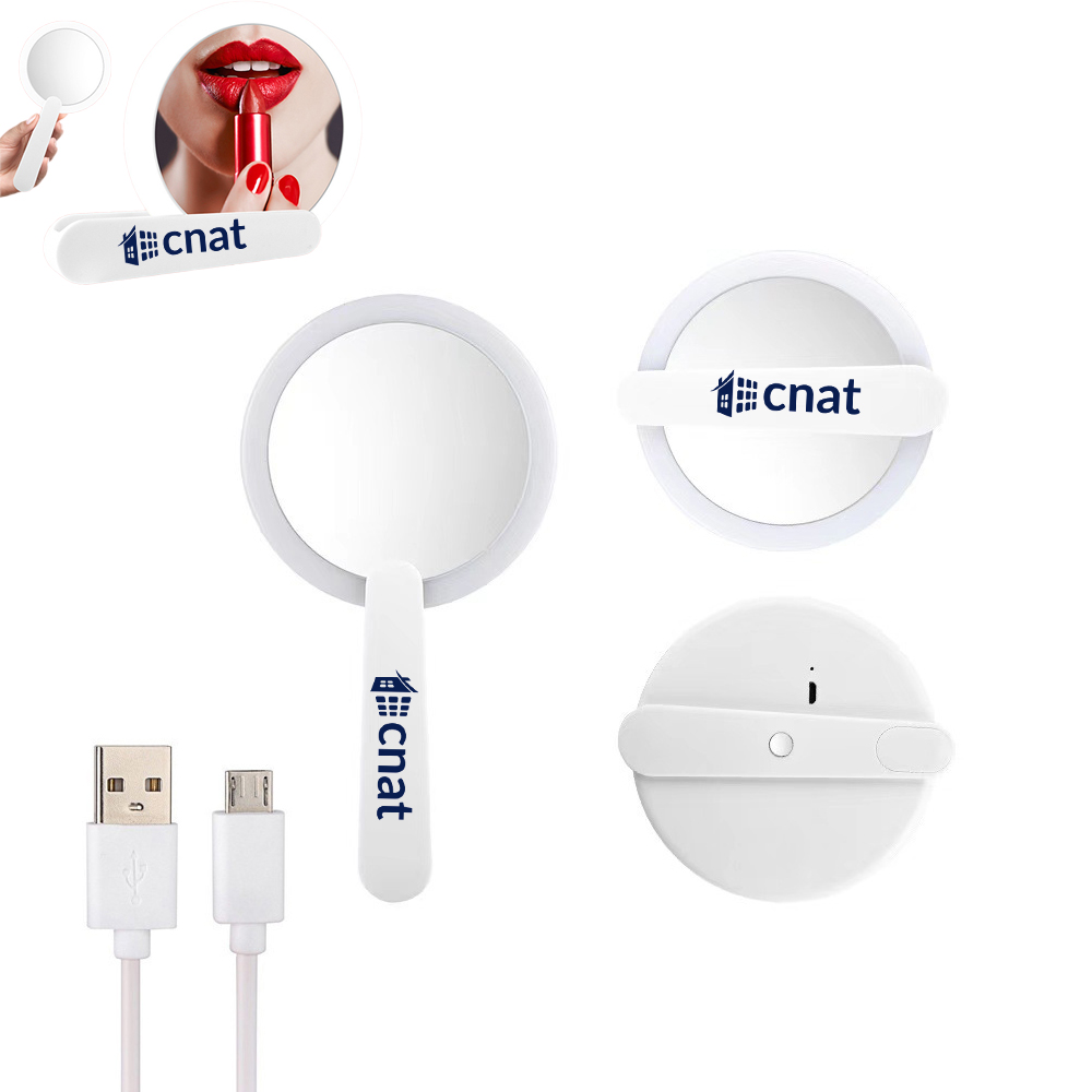 LED Folding Portable Makeup Mirror 2