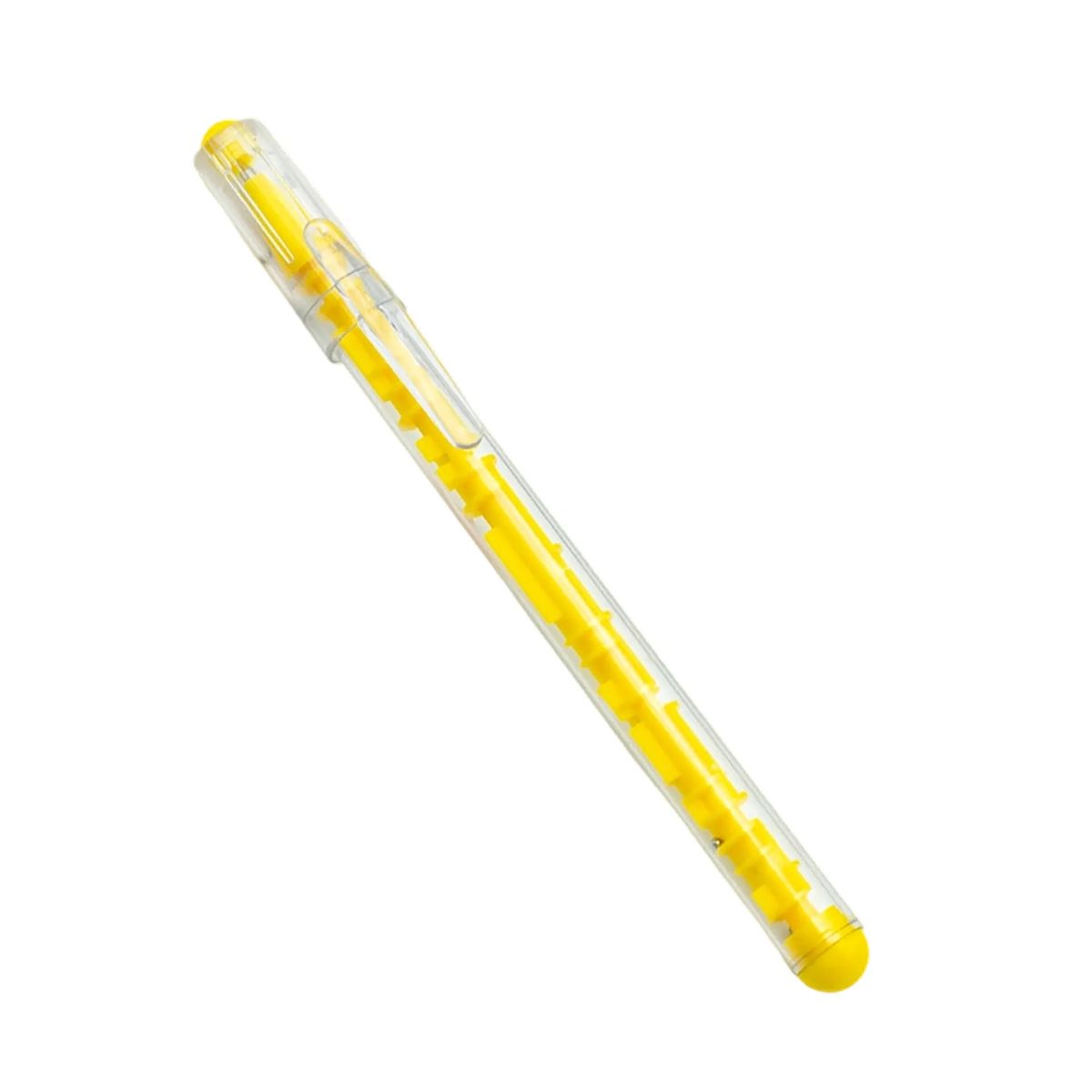 Maze Game Pen Transparent Barrel 6 Inch 6