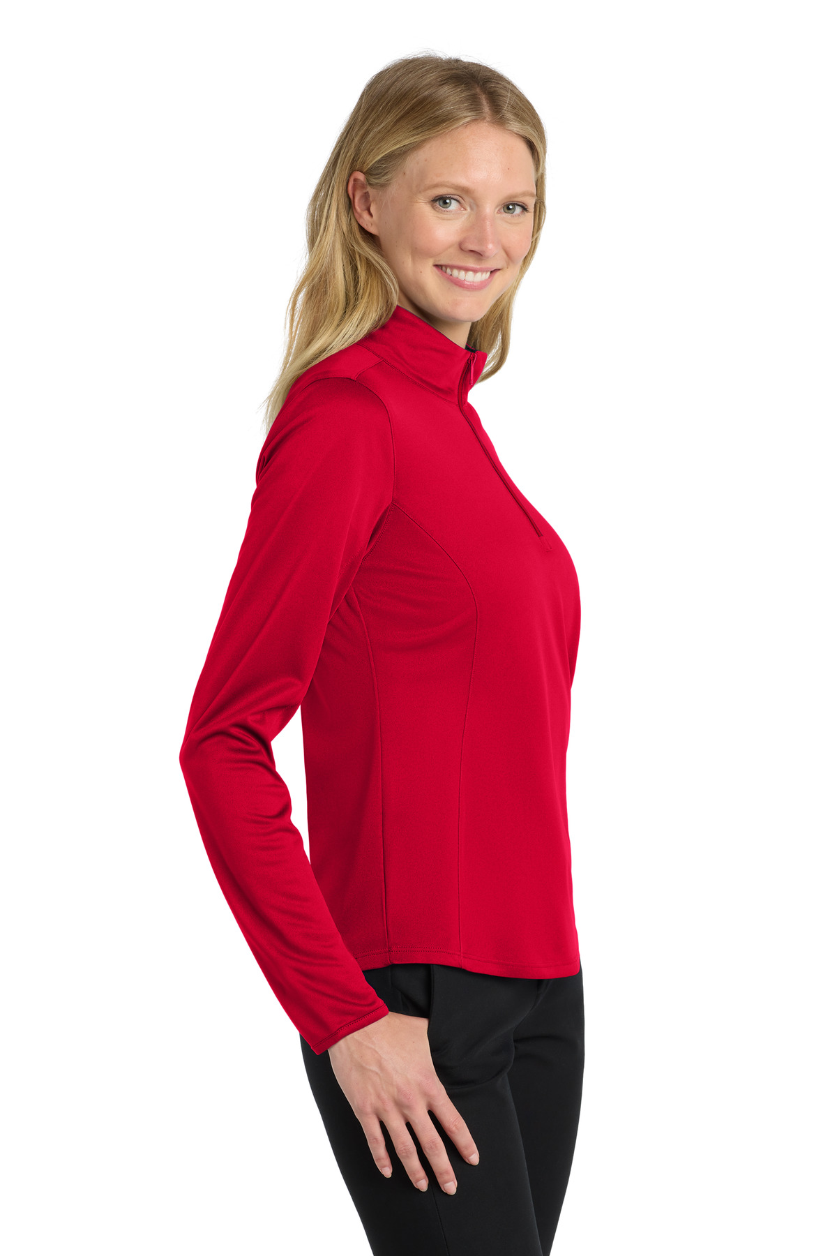 Port Authority Women's Silk Touch Performance 1/4-Zip LK584 6