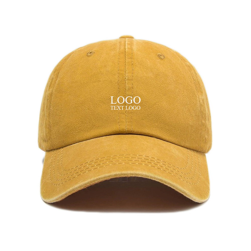 Vintage Washed Custom Dad Hat 12