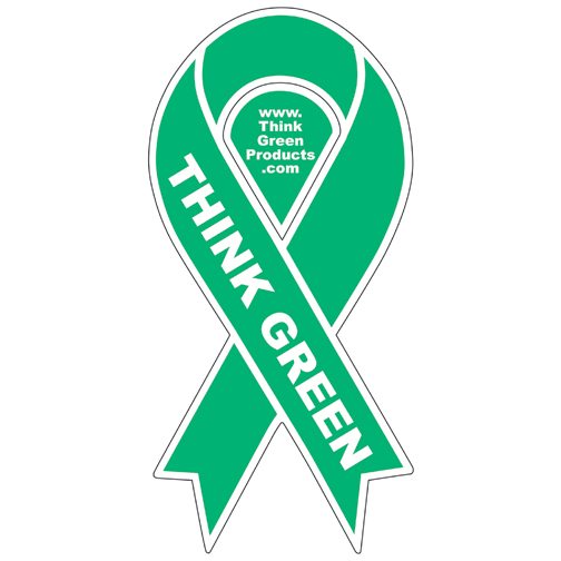 Custom 8" x 3.88" Ribbon Car Magnet 1