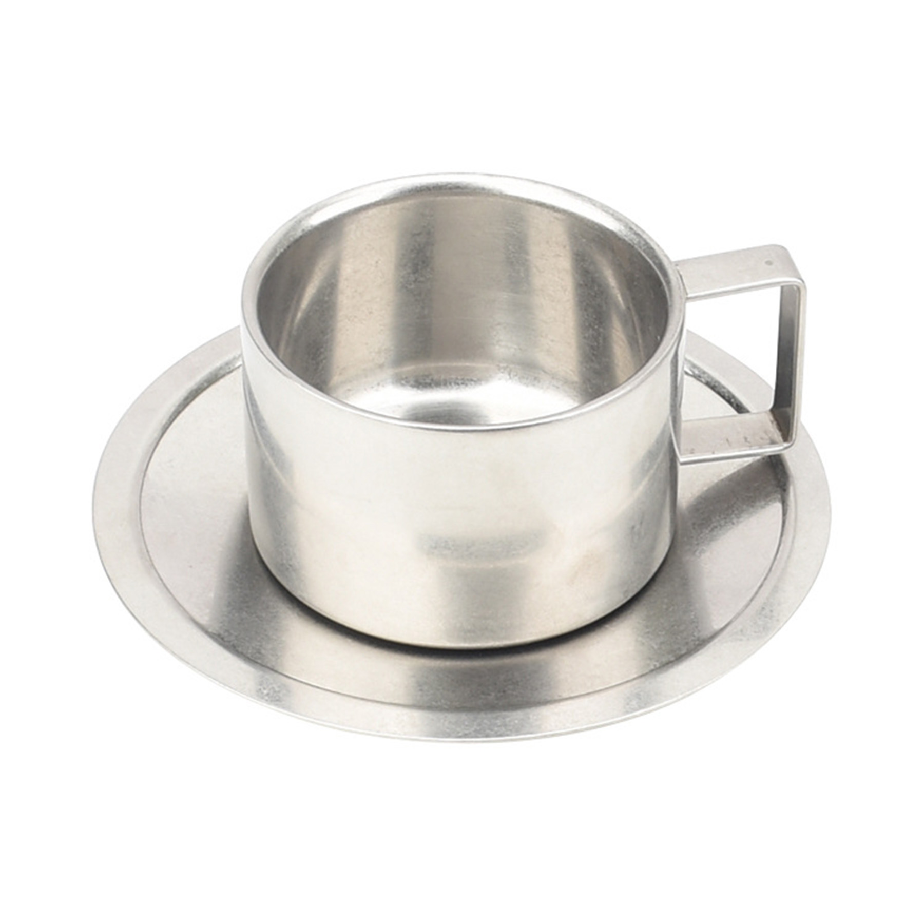 Stainless Steel Coffee Cup Set 4
