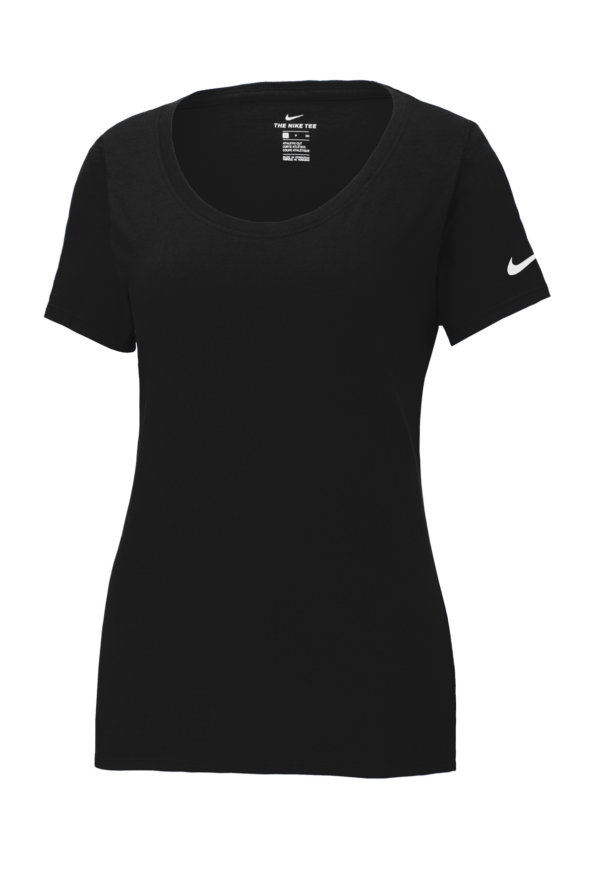 Nike Women's Dri-FIT Cotton/Poly Scoop Neck Tee. NKBQ5234 18