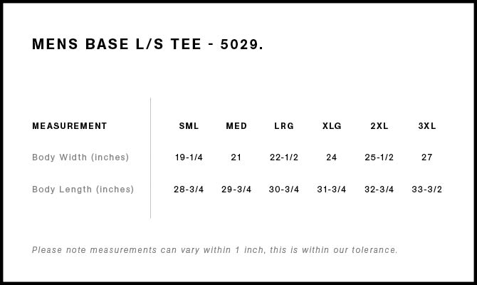 Base L/S Tee | 5029 35