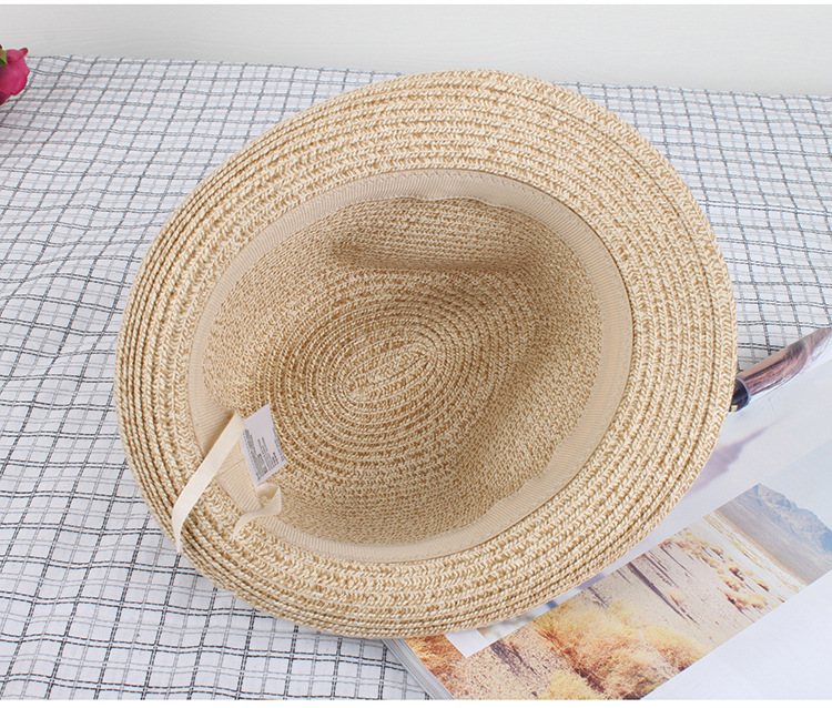 Straw Trilby Hat 10