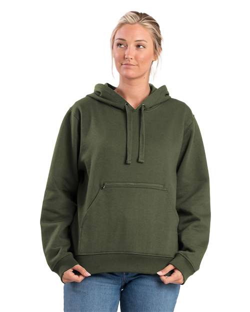 Women's Heritage Zippered Pocket Hooded Sweatshirt - WSP418 2