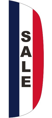 "SALE" 3' x 10' Message Flutter Flag 2