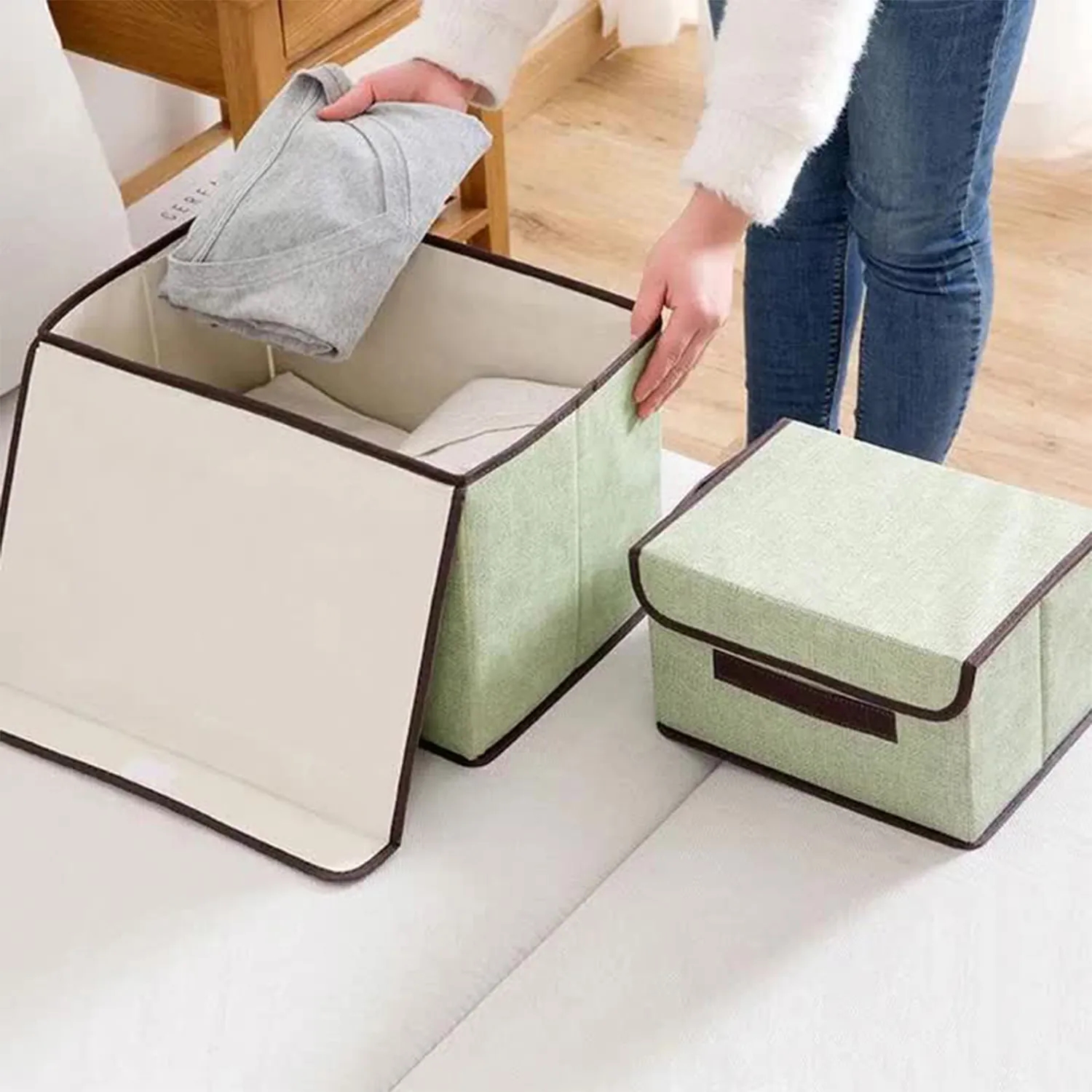 Bins Storage Box with Flip-top Lid 3