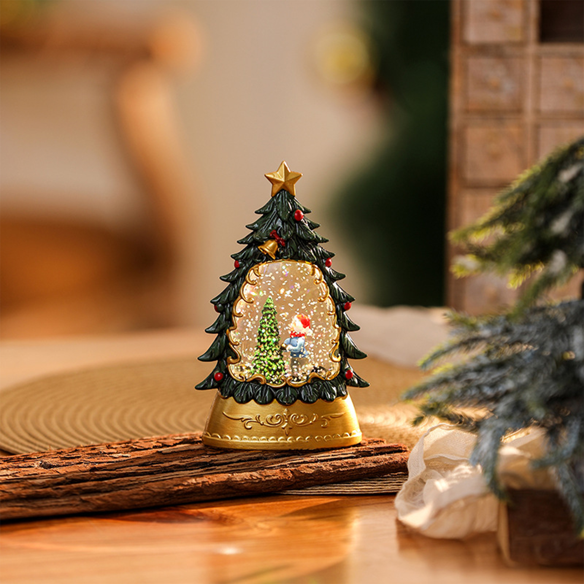 Christmas LED Water-Filled Decorative Lantern 5