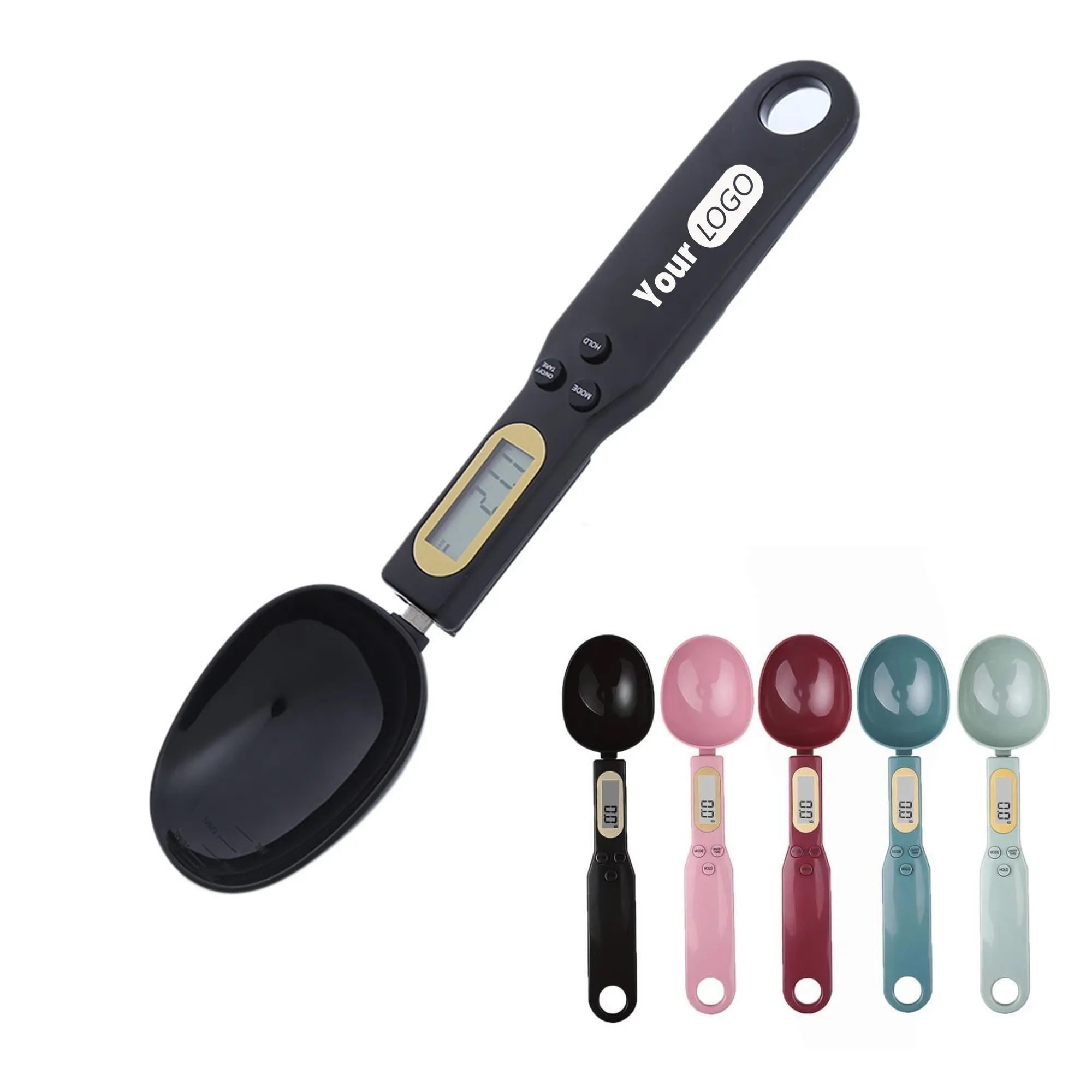 Stainless Steel Digital Kitchen Food Scale Spoon 2