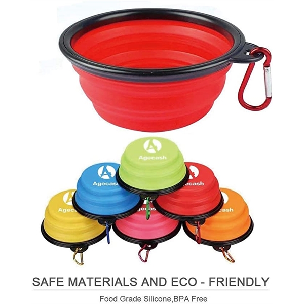 Collapsible Silicone Pet Bowl 1