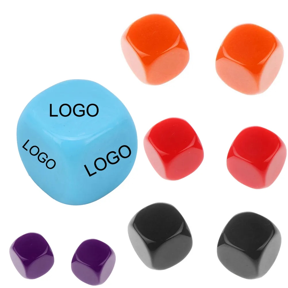 Custom Plastic Dice 5