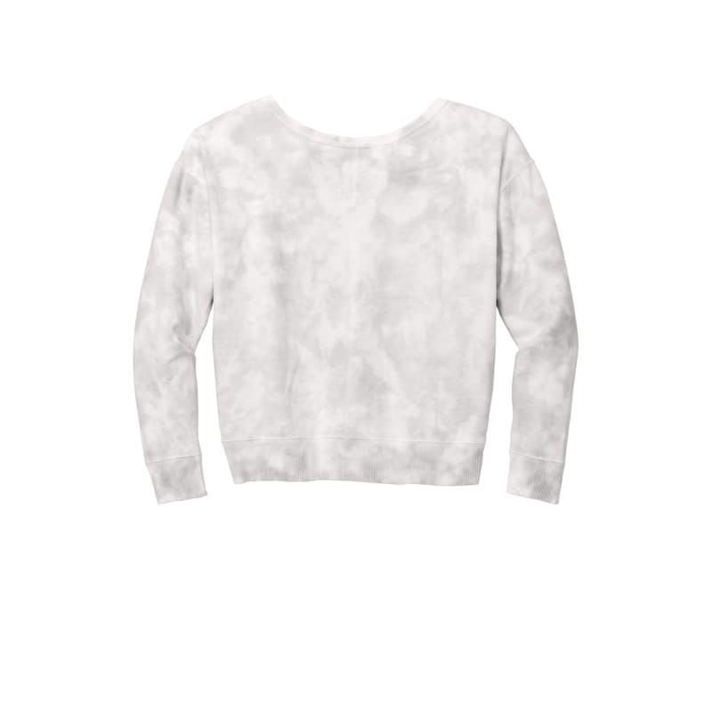 Port & Company Women's Beach Wash Cloud Tie-Dye V-Neck Sweatshirt 19