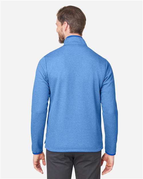 Men's Venture Heathered Stripe Quarter-Zip Pullover - CE73 29