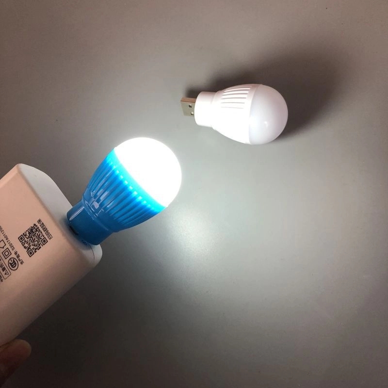 Bulb Shaped Light with USB 2
