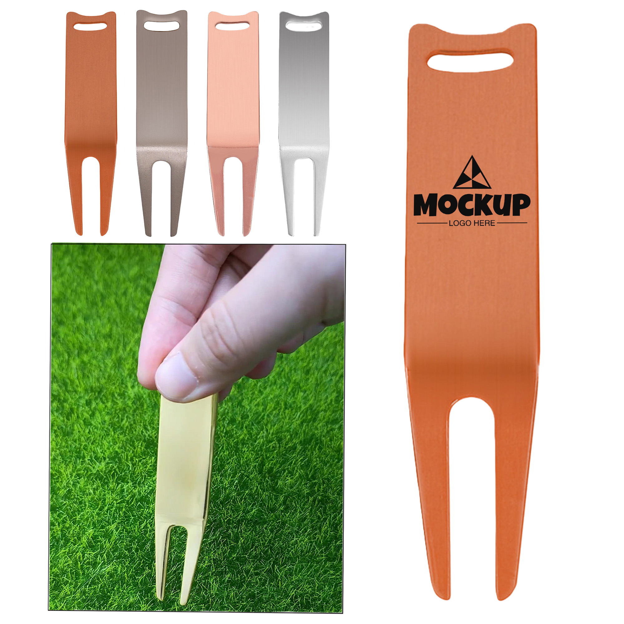 Portable Golf Repair Divot Fork 2