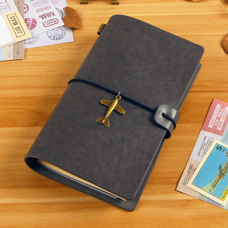 PU Leather A6 Business Travel Journal Pocket Notebook 8