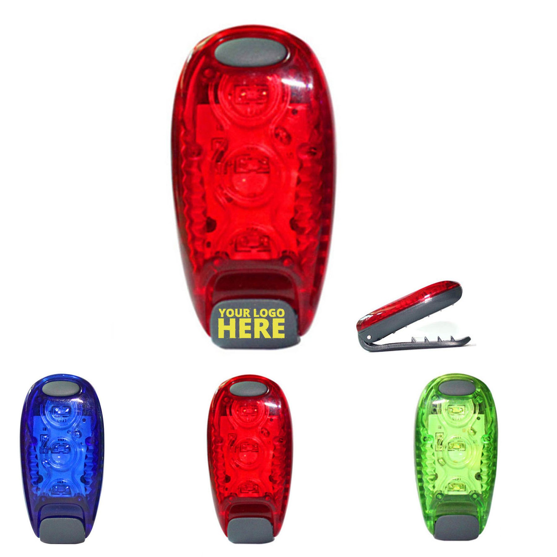 Strobe Reflective Gear Clip Light