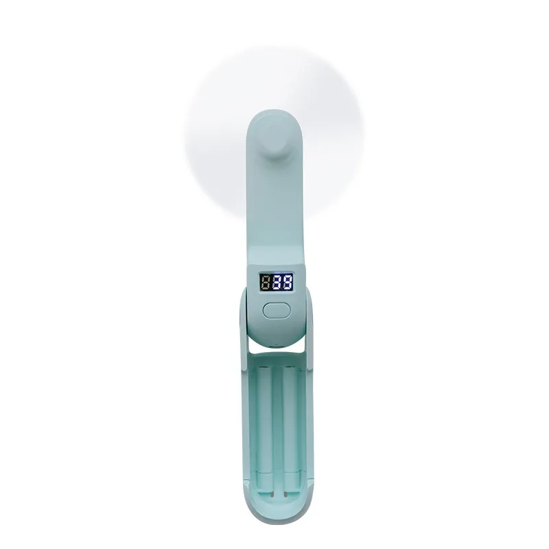 Foldable Pocket Electric Fan With Phone Stand 3