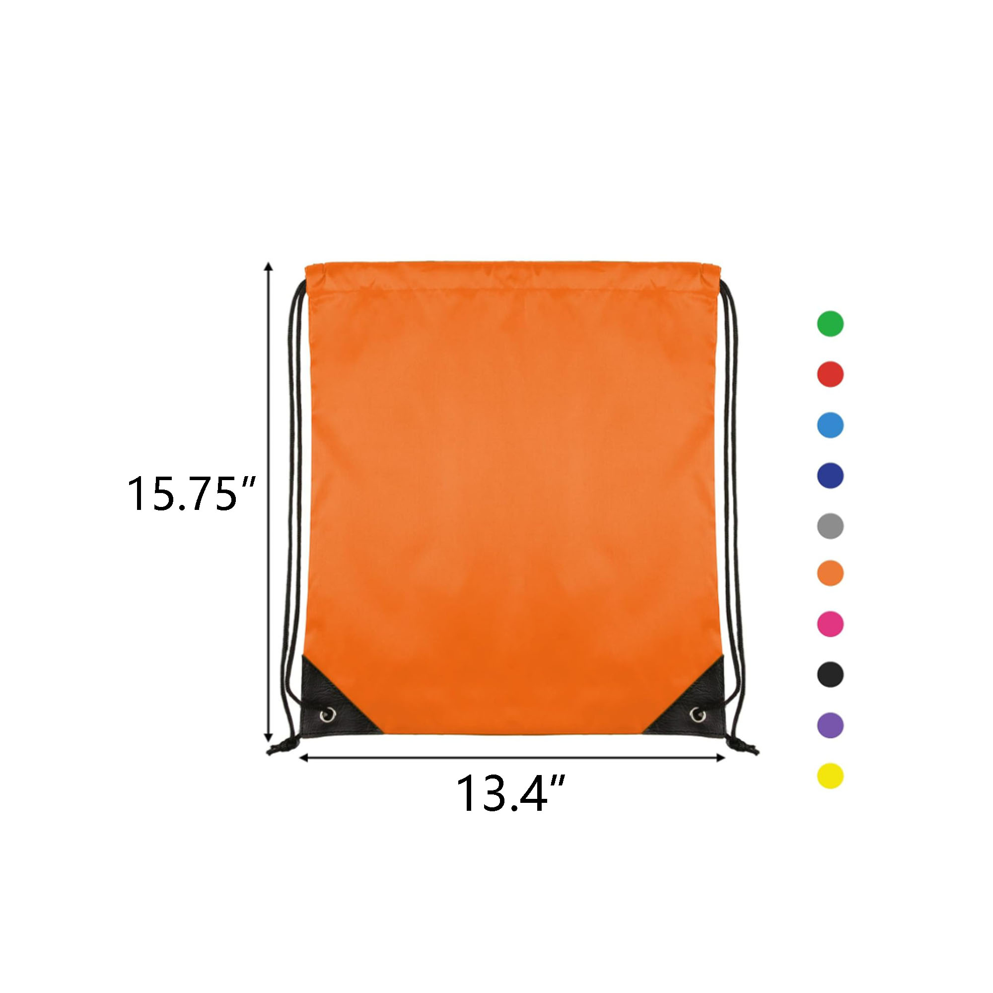 210D Polyester Drawstring Bag Sports Backpack 3