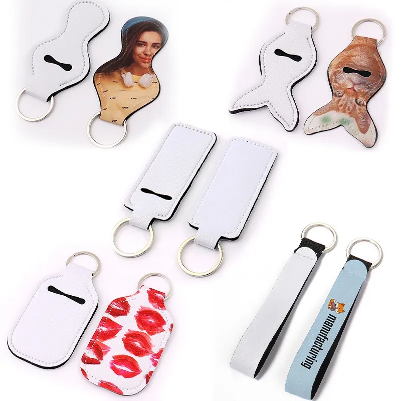 Chapstick Holder Lanyard Keychain 11