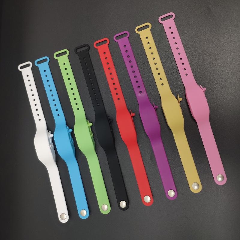 Silicone Wristband with Hand Sanitizer Container 3