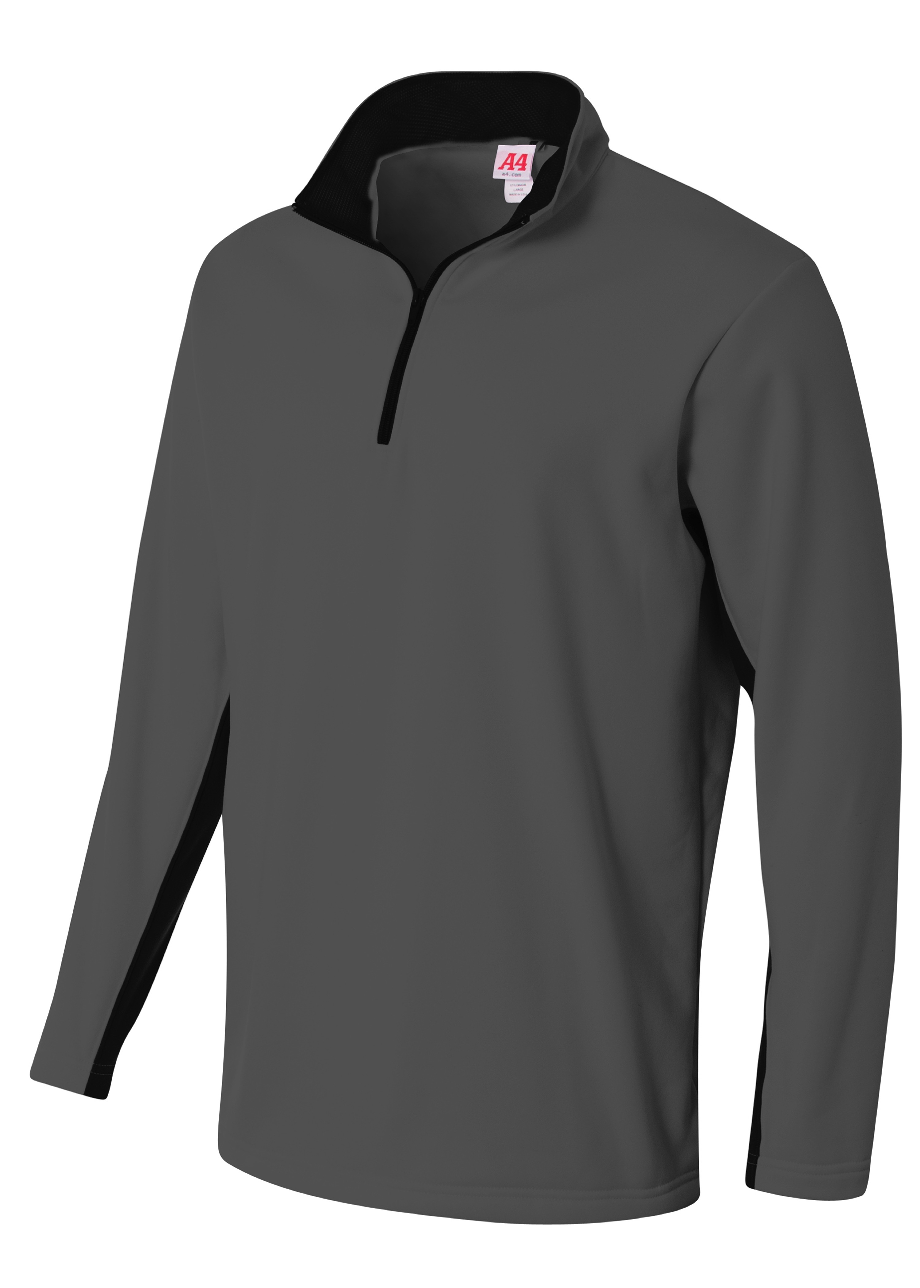 A4 1/4 Zip Color Block Fleece 5