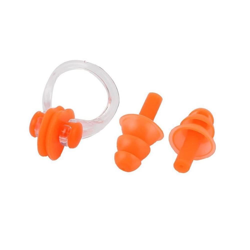Swimming Silicone Ear Plugs and Nose Clip Set 5