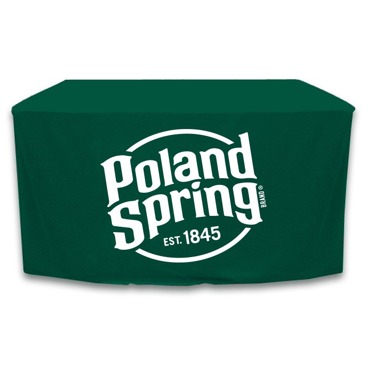 4 ft. x 30 in. Fitted PolyPoplin Table Cover 2
