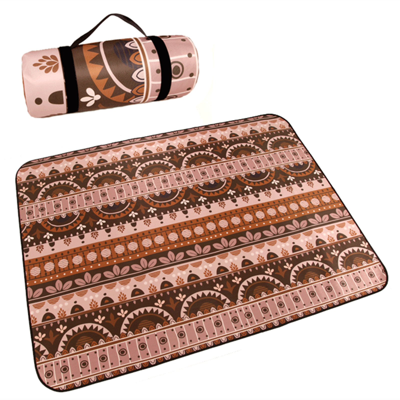 Portable PE Waterproof Camping Beach Picnic Blankets 4