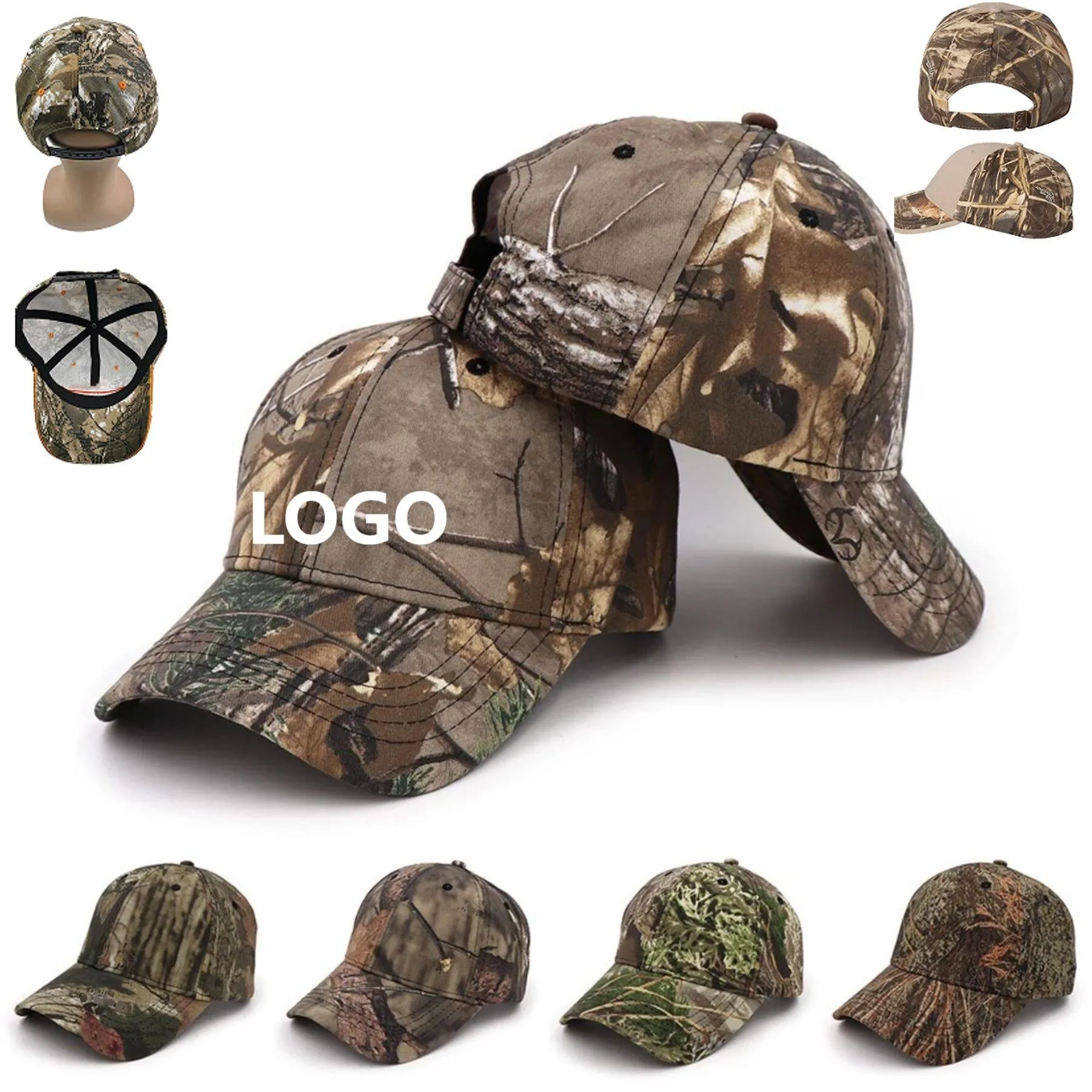 Structured Camouflage Caps 6