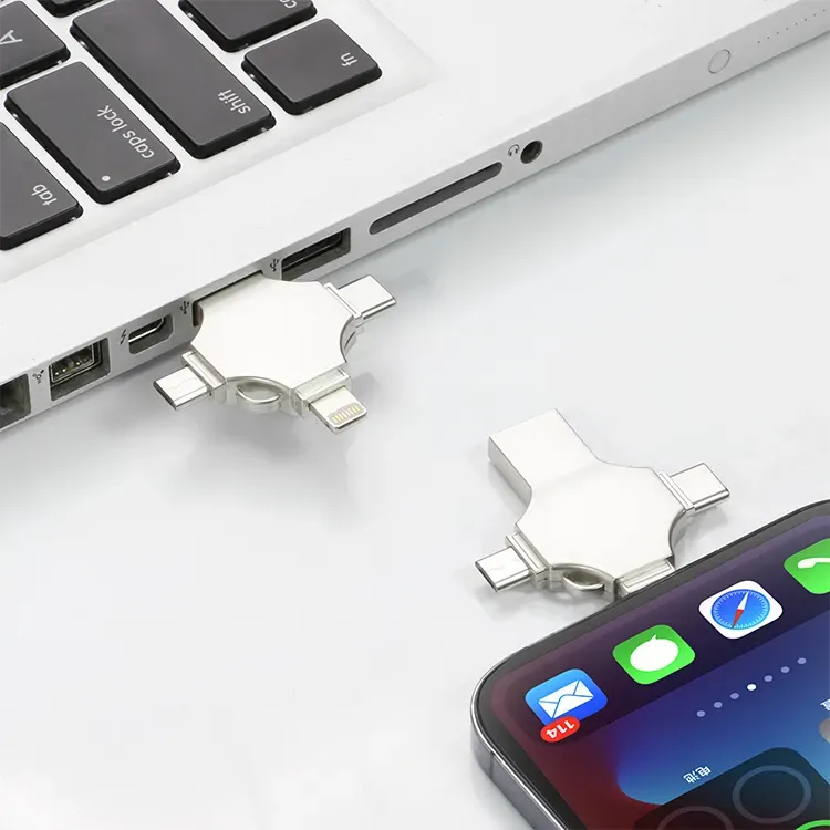 4 in 1 USB Flash Drive 8GB 3