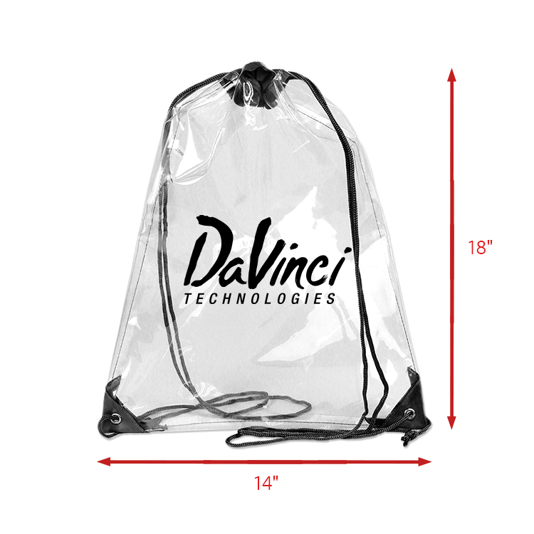 Clear Drawstring Bag 5