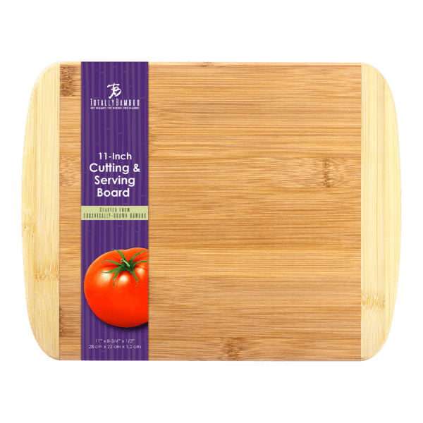 Two-Tone Bamboo Cutting Board 11" x 8-3/4" 7