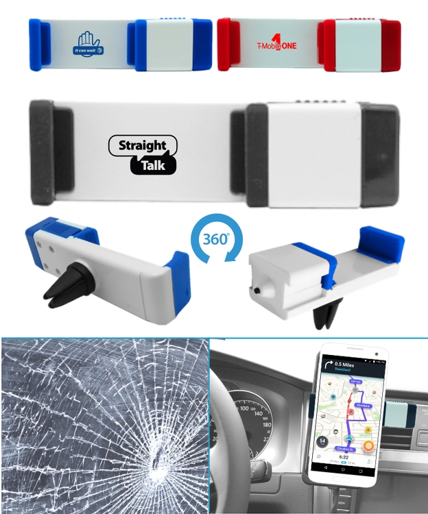 Car Air Vent Mount with Emergency Glass Breaker 2