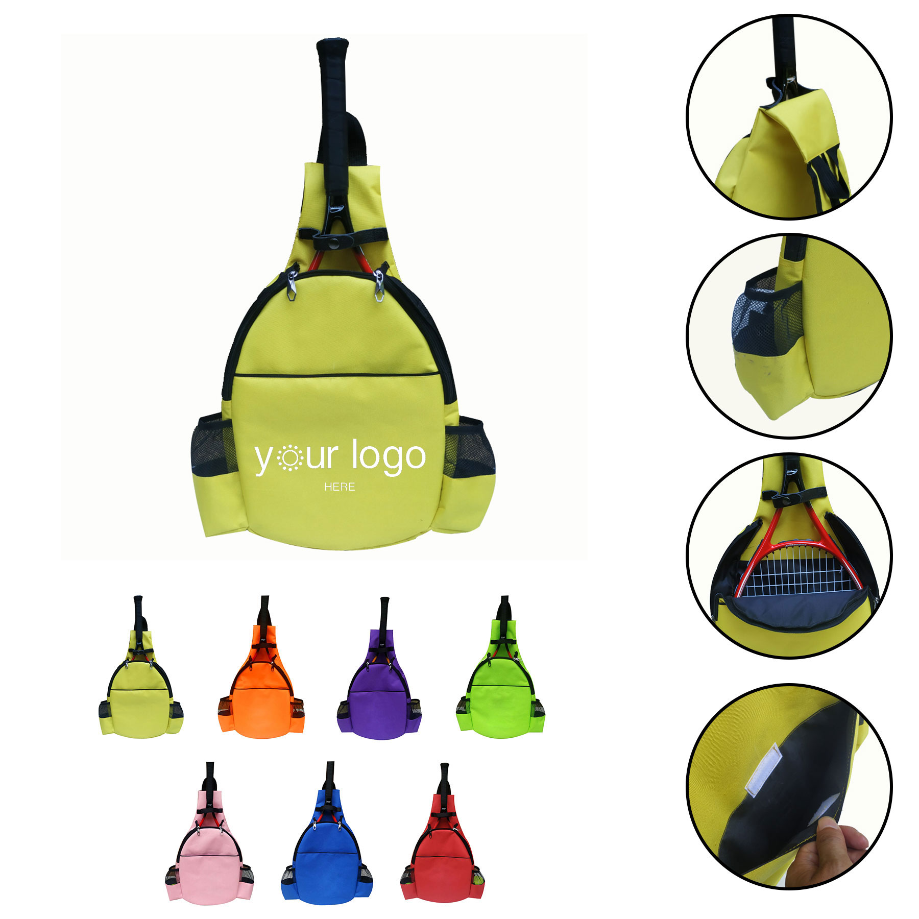 Casual Tennis Shoulder Backpack 2