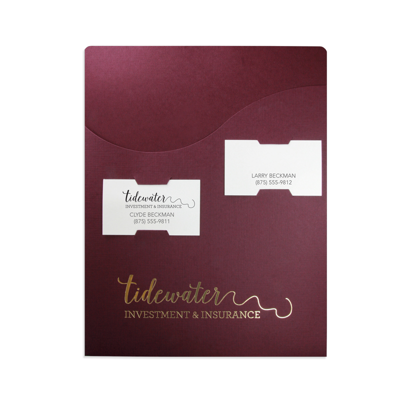 Pocket Page Printed 1PMS Color 3
