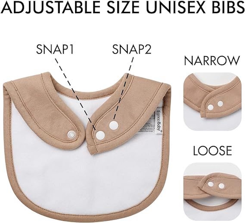 Baby Snap Bibs 4