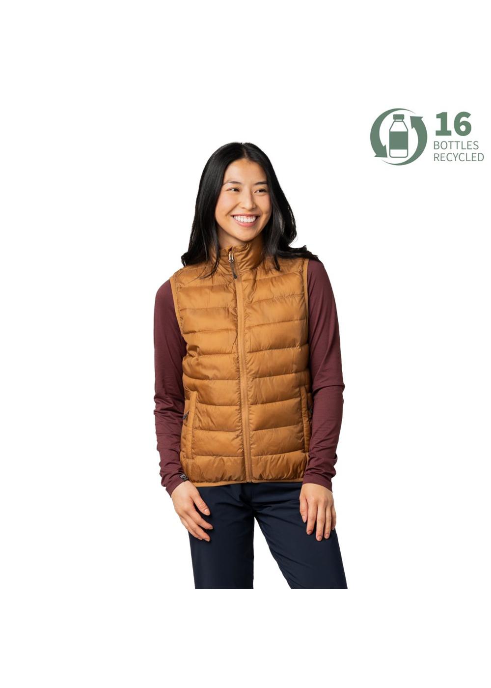 Storm Creek Women's Pacific Puffer 100 GSM Insulated Faux Down Packable Quilted Vest 6