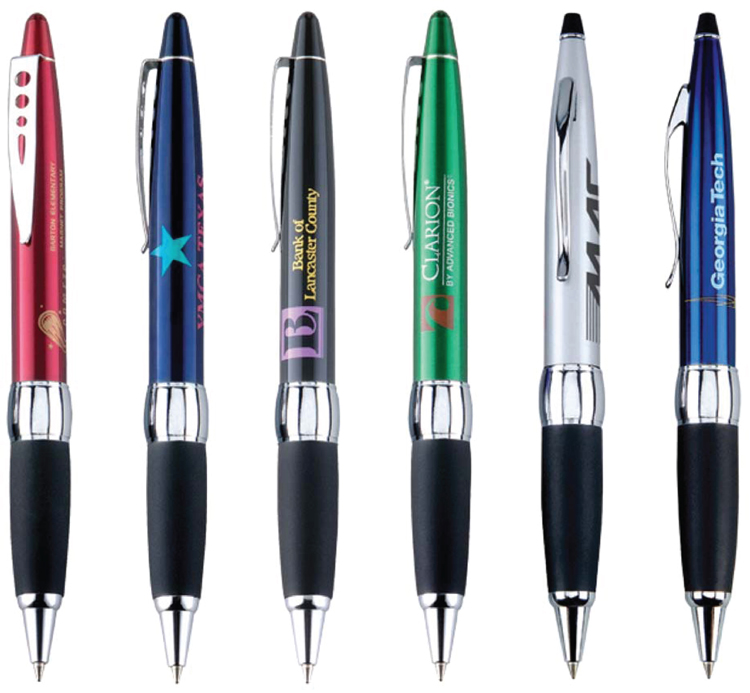 Sharp II Twist Brass Ballpoint Pen 1