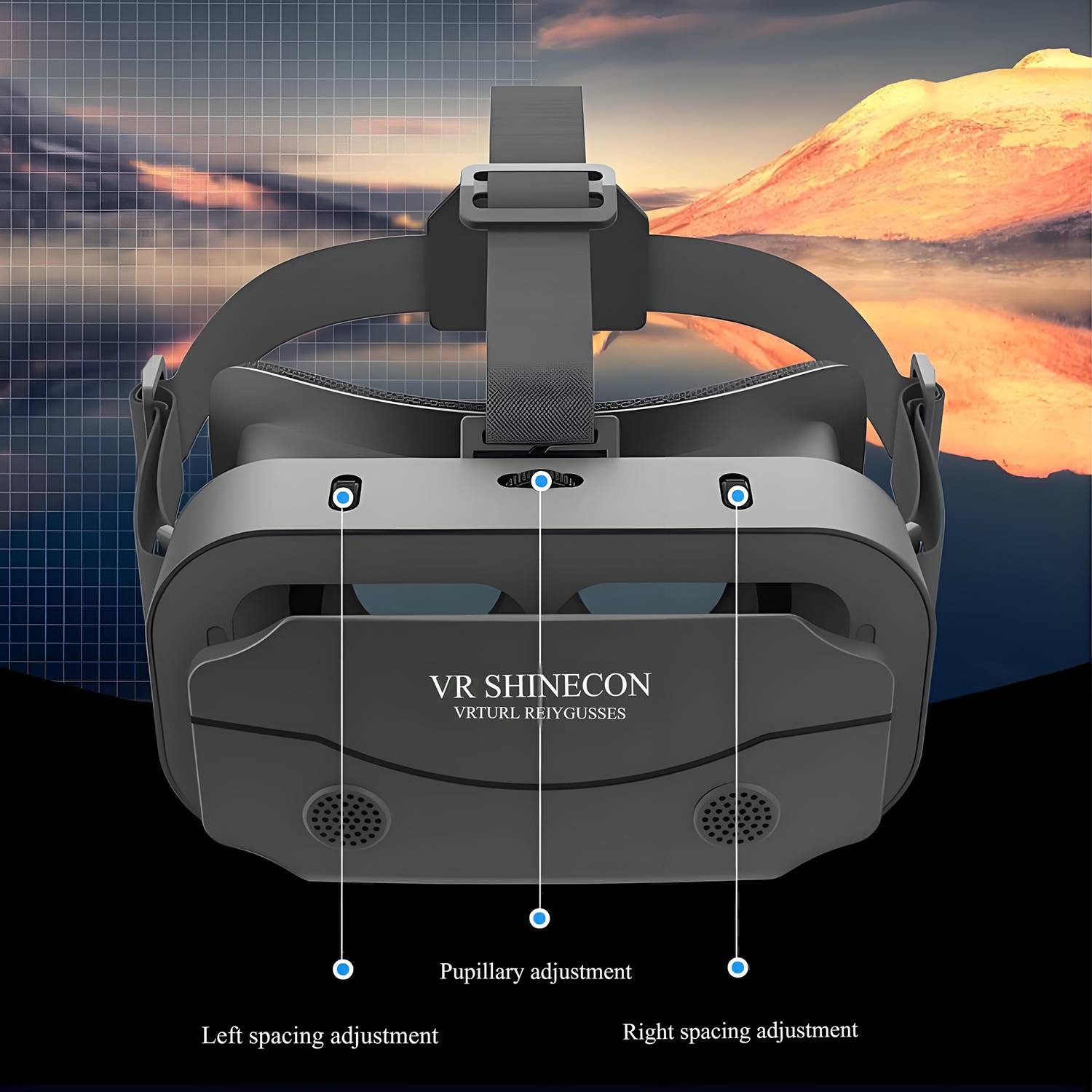 Virtual Reality VR Headset 3D Glasses 5
