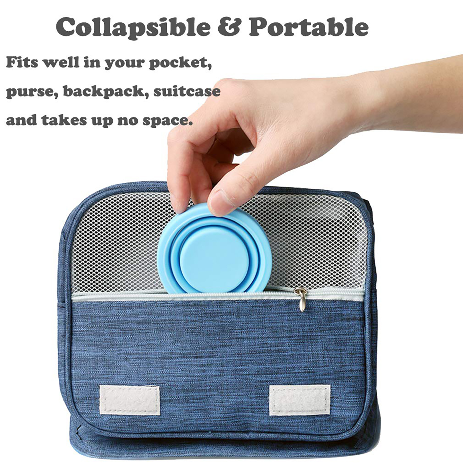 Foldable Silicone Travel Cup 1