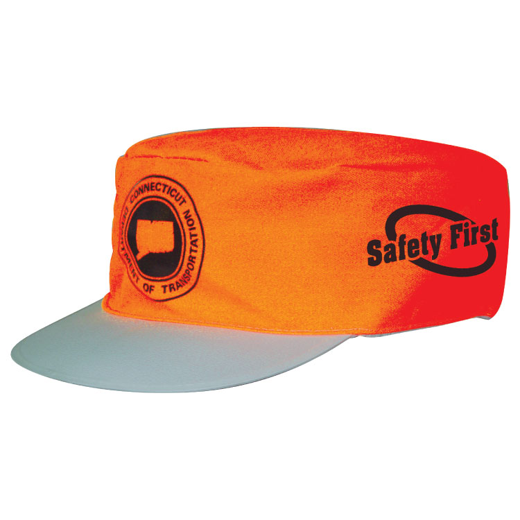 10 Mile Orange Safety Painters Cap 25